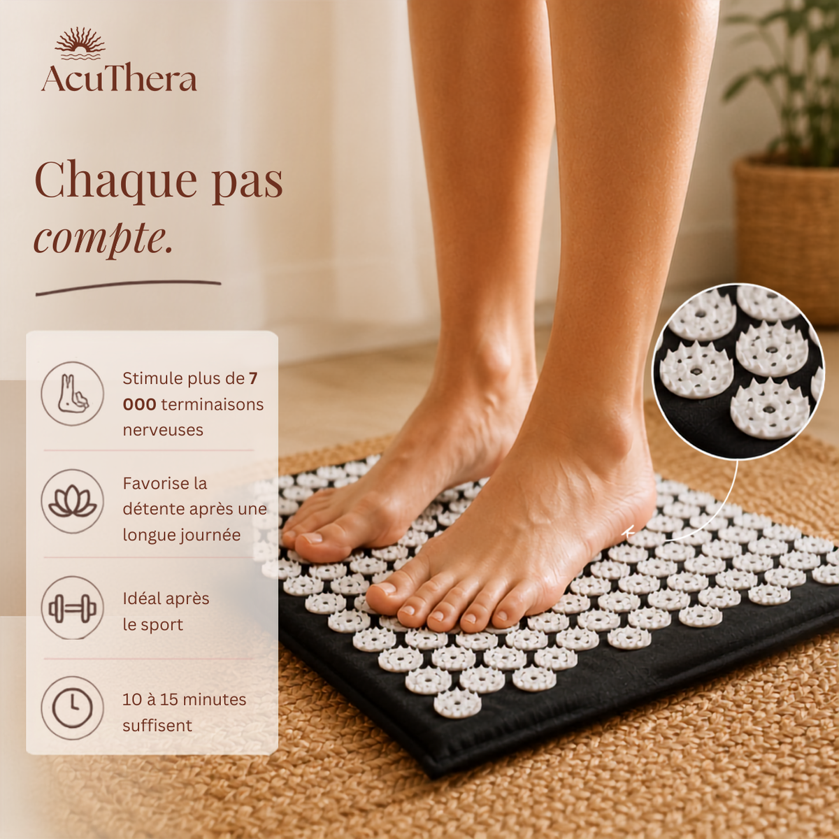Tapis d’acupression